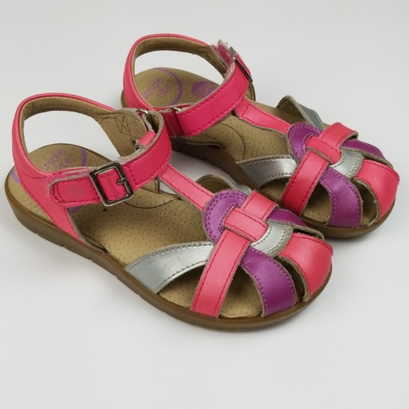 stride rite pink sandals
